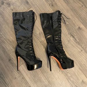Onlymaker lace up boots